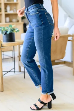 Downtown High Rise Boyfriend Jeans by Judy Blue