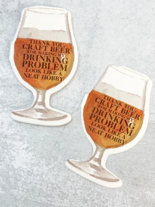 Drink Paper Napkin Sets by Mud Pie - Craft Beer