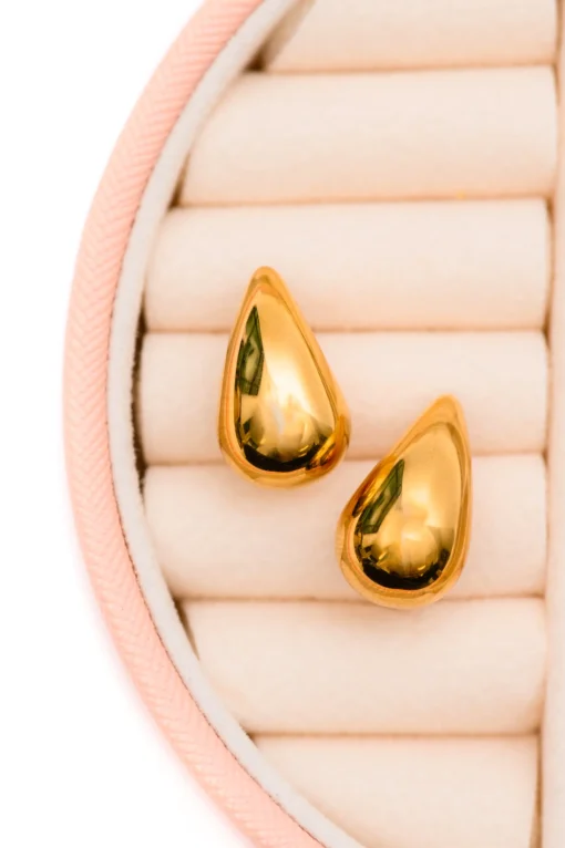 Drip Drop Teardrop Earrings