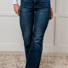 Edna High Rise Control Top Shield Pocket Flare Jeans by Judy Blue