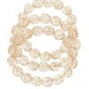 Faceted Ball Stretch Bracelet Set - Clear