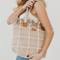 Fae Fringe Tote Bag by Pretty Simple (Ships in 2-3 Weeks)