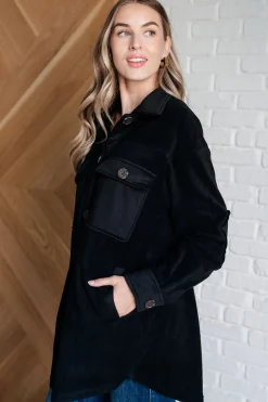 Fantastic in Fleece Jacket in Black