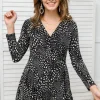 Fay Long Sleeve V Neck Romper