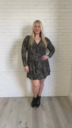 Fay Long Sleeve V Neck Romper