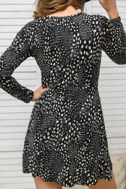 Fay Long Sleeve V Neck Romper