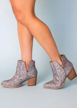 Fiera Booties in Pewter