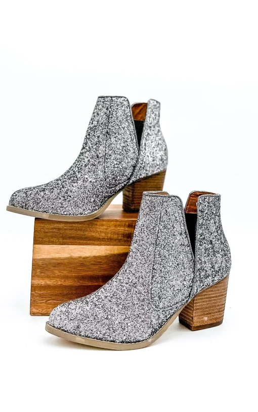 Fiera Booties in Pewter