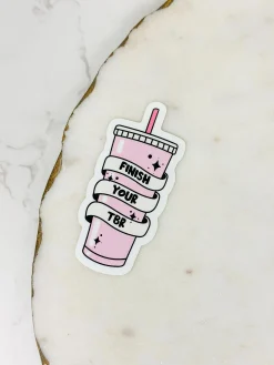 'Finish Your TBR' Sticker