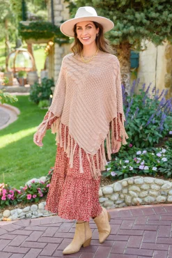 First Kiss Long Sleeve Maxi Dress In Rust