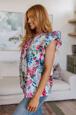 Floral Impressions Blouse