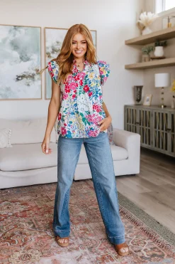 Floral Impressions Blouse
