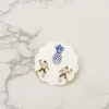 Football Player Enamel Stud Earrings