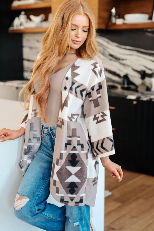 Full of Character Blanket Kimono