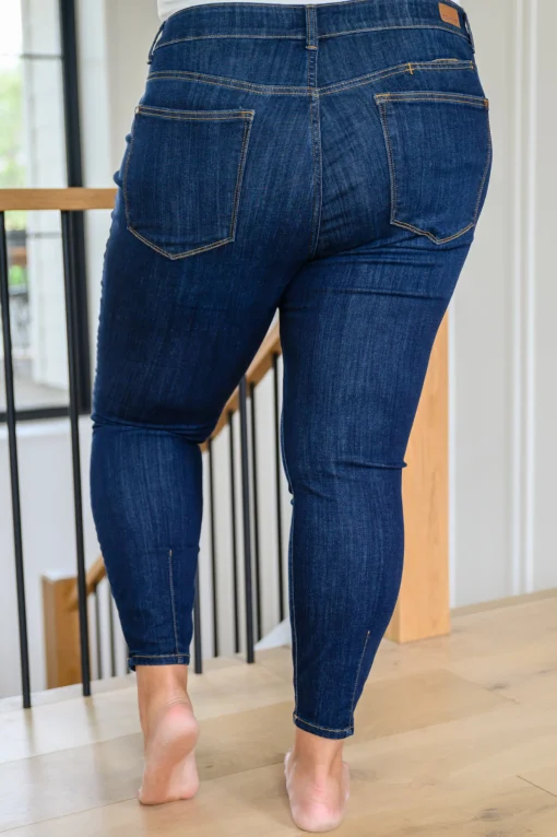 Georgia Back Yoke Skinny Jeans with Phone Pocket by Judy Blue