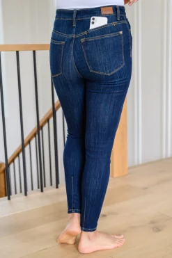 Georgia Back Yoke Skinny Jeans with Phone Pocket by Judy Blue