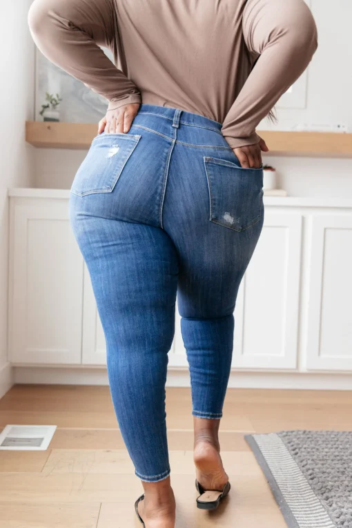 Get Together Mid-Rise Skinny Jegging by Judy Blue