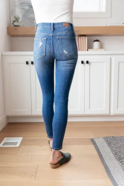 Get Together Mid-Rise Skinny Jegging by Judy Blue