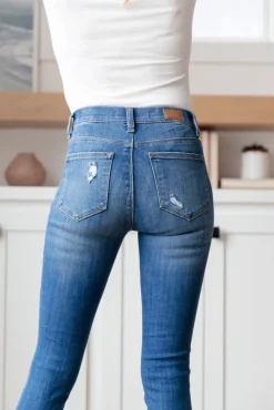 Get Together Mid-Rise Skinny Jegging by Judy Blue