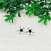 Glitter Acrylic Sports Stud Earrings - Soccer