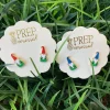 Gnome Signature Enamel Studs by Prep Obsessed - Choice of Color