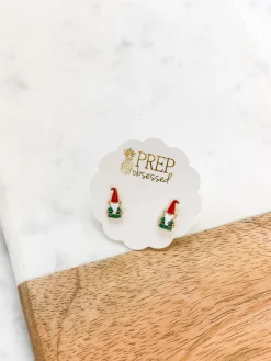 Gnome Signature Enamel Studs by Prep Obsessed - Choice of Color