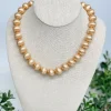 Gold Ball Bead Necklace