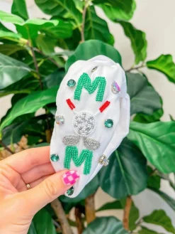 Golf 'Mom' Embellished Headband
