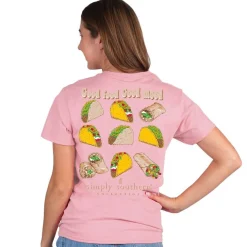 'Good Food Good Mood' Taco Short Sleeve Tee by Simply Southern