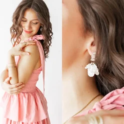 Halsey Earrings by Lauren Kenzie