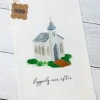 'Happily Ever After' Church Wedding Towel by Mud Pie