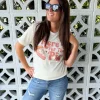 Here For The Pie Graphic T-Shirt In Cream