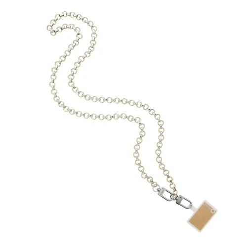 Hook Me Up Hands-Free Phone Crossbody Chain - Mixed Metal