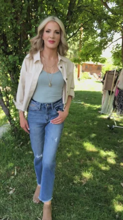 Howdy Embroidery Boyfriend Jeans by Judy Blue