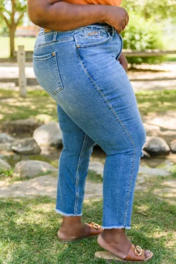 Howdy Embroidery Boyfriend Jeans by Judy Blue