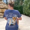 'It's All Good' Teddy Mineral Wash Short Sleeve Tee by Simply Southern