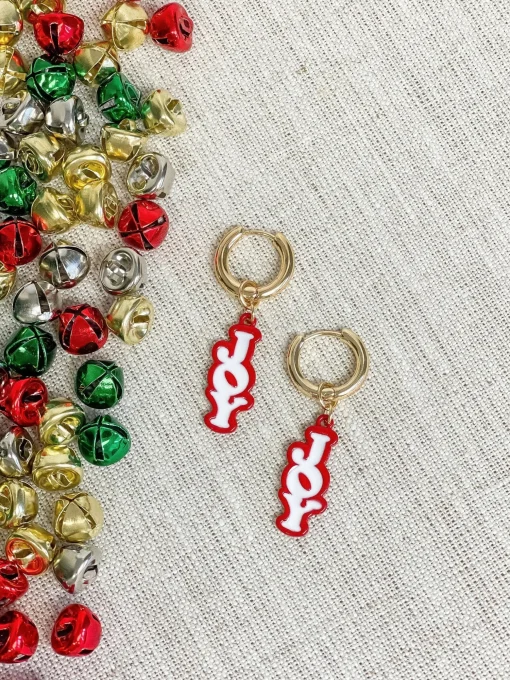 'Joy' Enamel Dangles