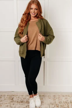 Jungle Explorer Quilted Zip Up Jacket