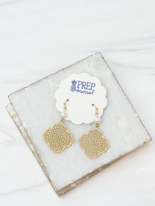 Karisa Freshwater Pearl Dangles - 2 Colors Available