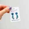 Kids Princess Shoes Stud Earring Set