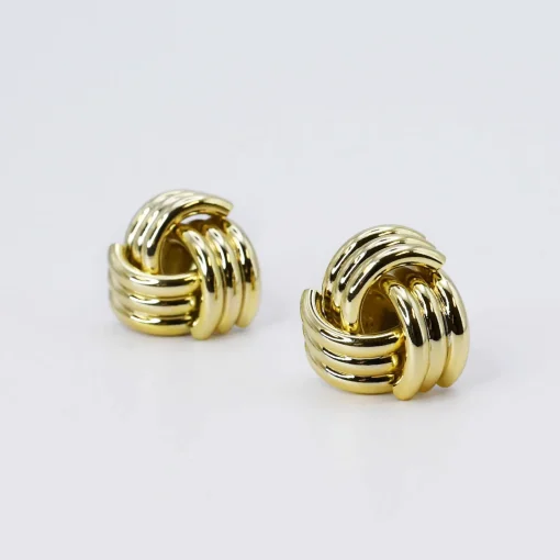 Knot of Fortune Earrings by Treasure Jewels