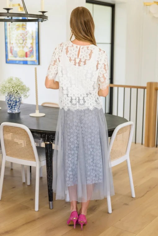Lace of My Heart Top