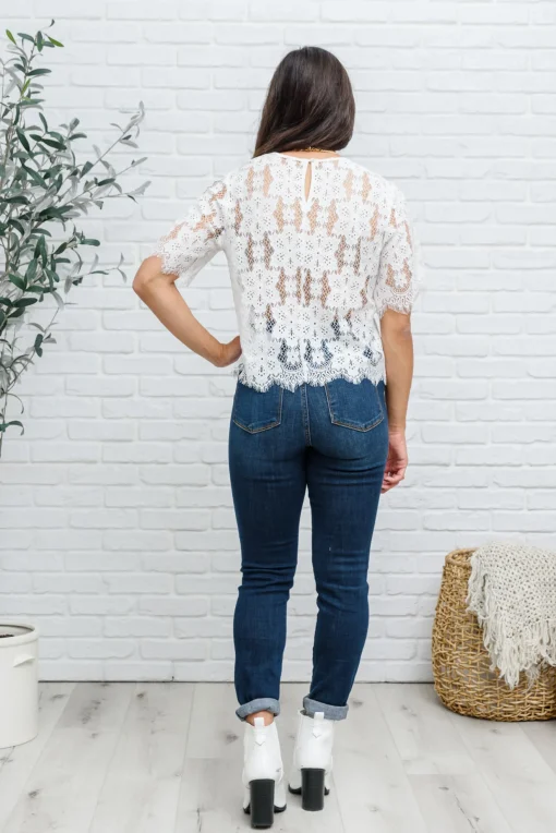 Lace of My Heart Top
