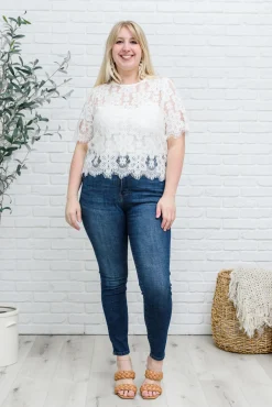 Lace of My Heart Top