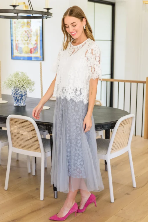 Lace of My Heart Top