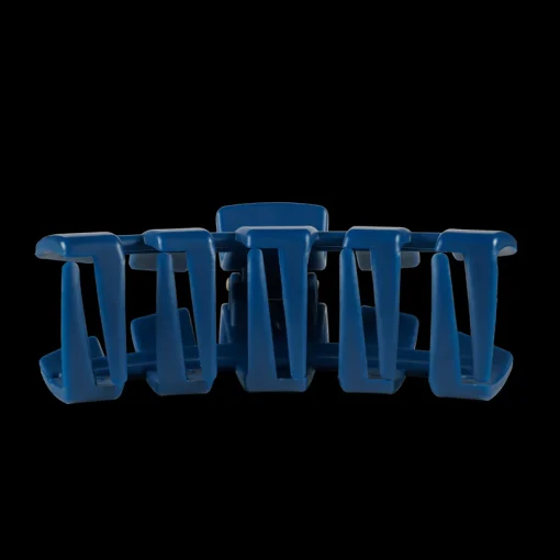 Large Teleties Claw Clip - Midnight Rain Navy