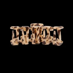Large Teleties Claw Clip - Blonde Tortoise