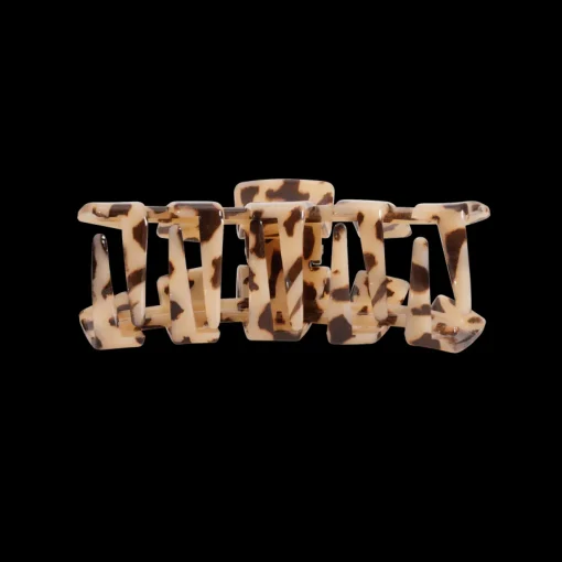 Large Teleties Claw Clip - Blonde Tortoise