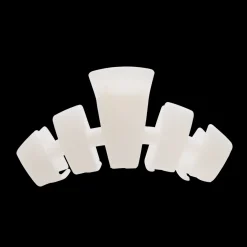Large Teleties Claw Clip - Coconut White