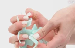 Large Teleties Claw Clip - Coconut White
